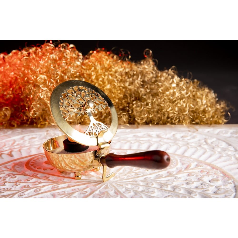 Wierookbrander Levensboom met handvat