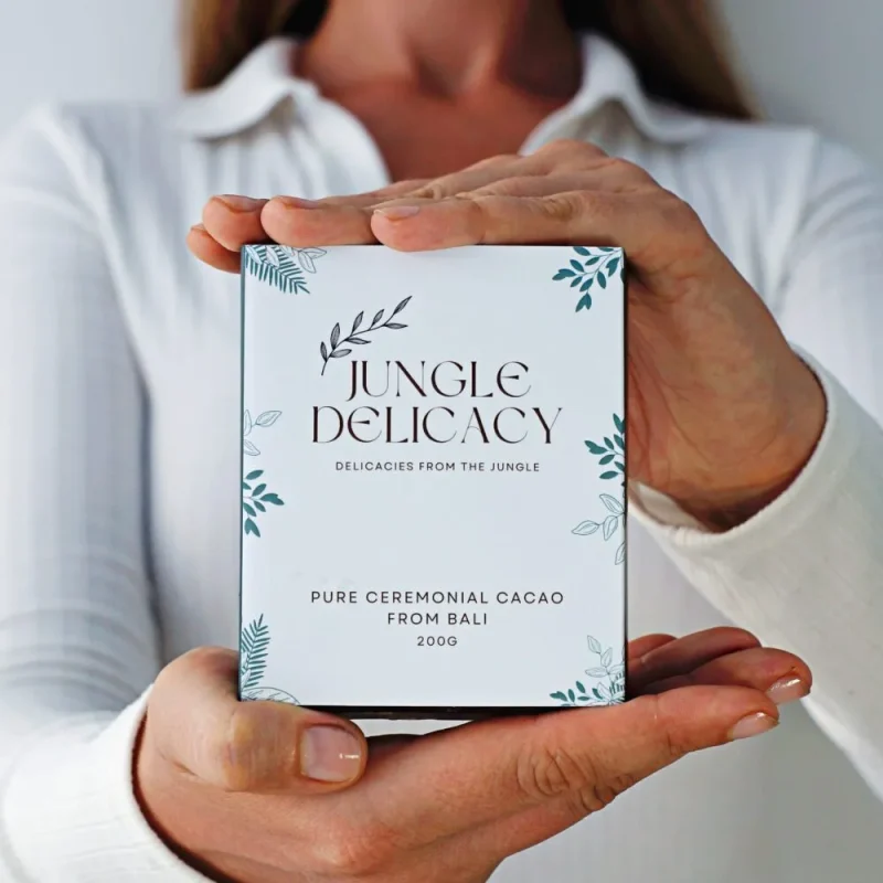 Ceremoniële Cacao uit Bali blok 200 gram