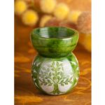 Aromalamp Levensboom bol groen