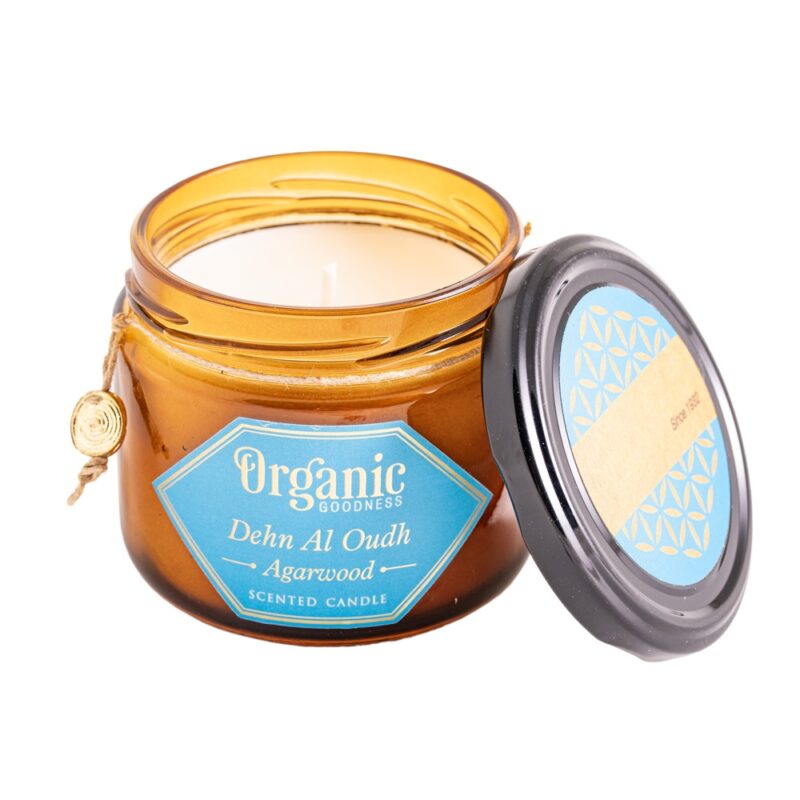 Biologische Sojawaskaars agarhout2