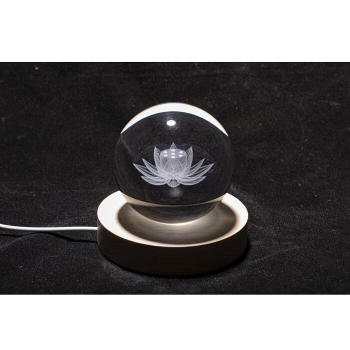 Kristallen bol Lotus2