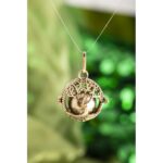 Levensboom klankbol messing