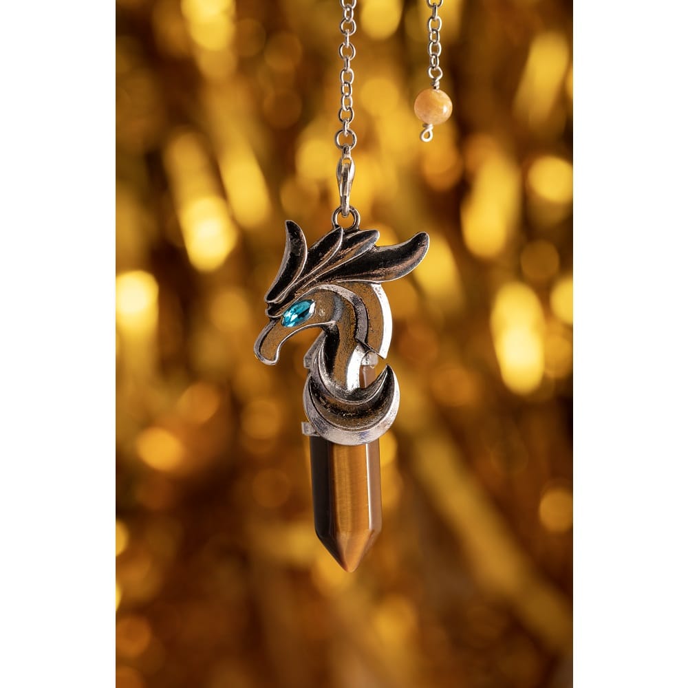 Pendel draak tijgeroog Pendel draak tijgeroog