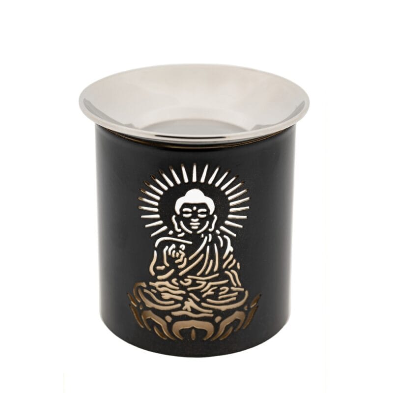 Wierookbrander met zeef Boeddha