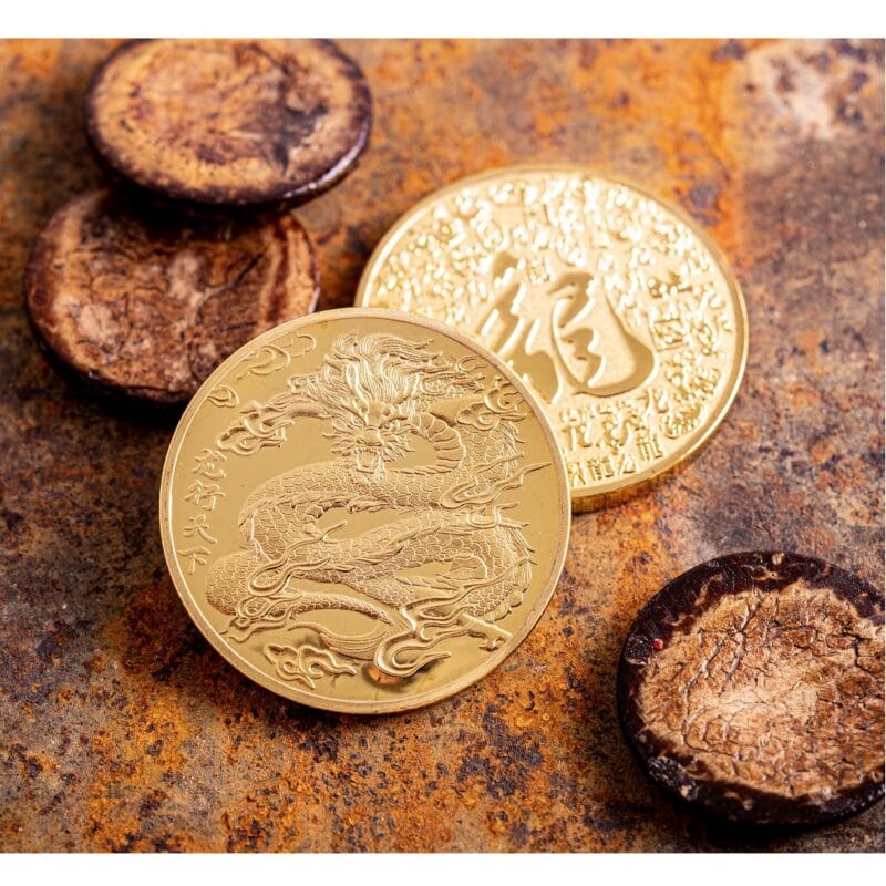 Chinese geluksmunt Draak