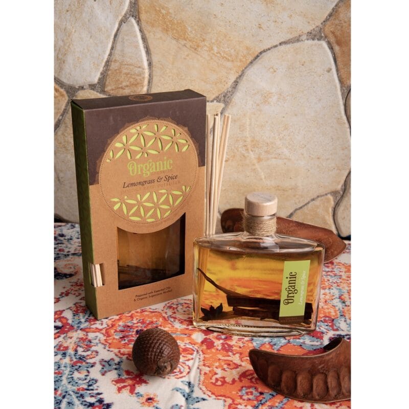 Citroengras en kruiden aroma diffuser