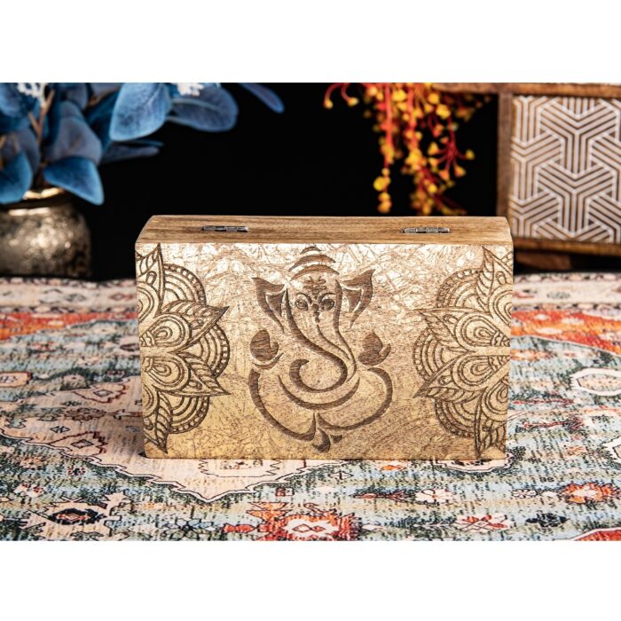 Ganesha houten box