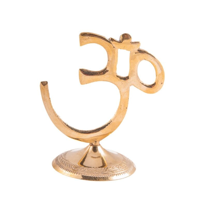 Ohm messing staand 10 cm