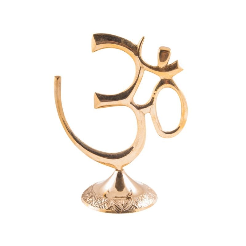 Ohm messing staand 15,5 cm