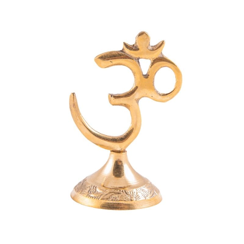 Ohm messing staand 7,5 cm