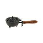 Wierookbrander met handvat Levensbloem