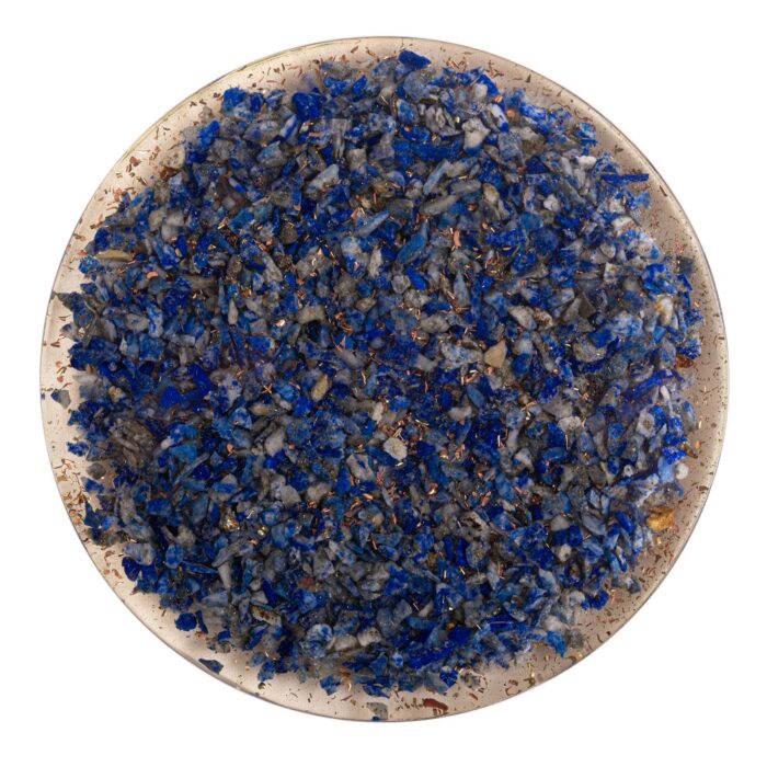 Orgonite onderzetter Lapis lazuli
