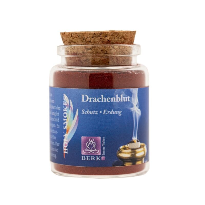 Wierookhars Drakenbloed in Glas