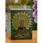 Boeddha houten kist klein