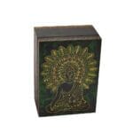 Boeddha houten kist klein