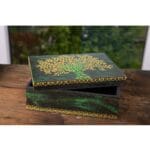 Levensboom houten kist groot