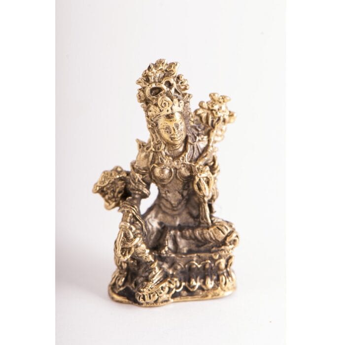 Miniatuur Groene Tara messing2