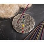 Wierookhouder Levensbloem Chakra