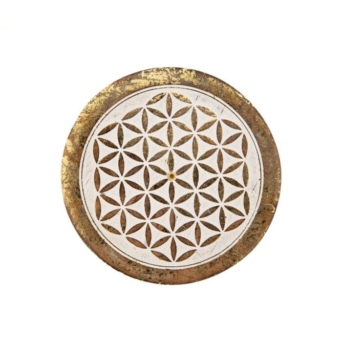 Wierookhouder Levensbloem Mangohout