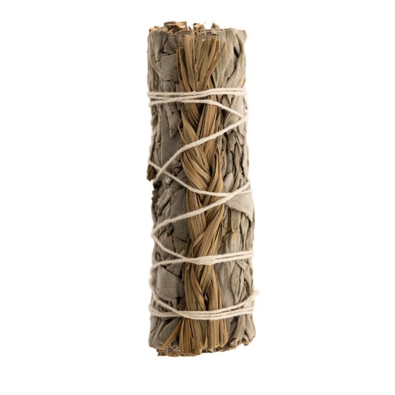 Witte salie Sweetgrass Smudge mini