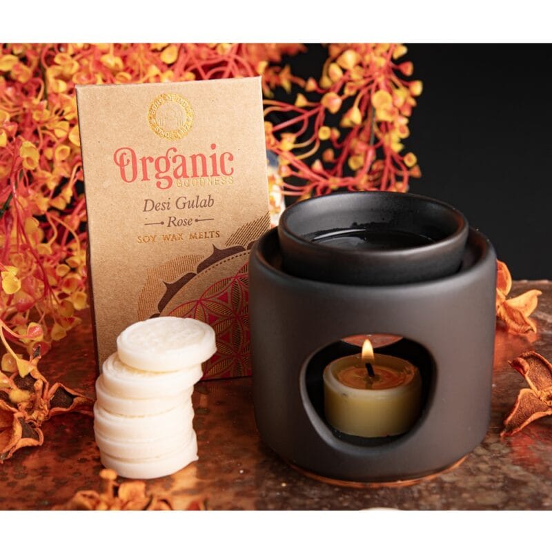 Waxmelt Roos met levensbloem