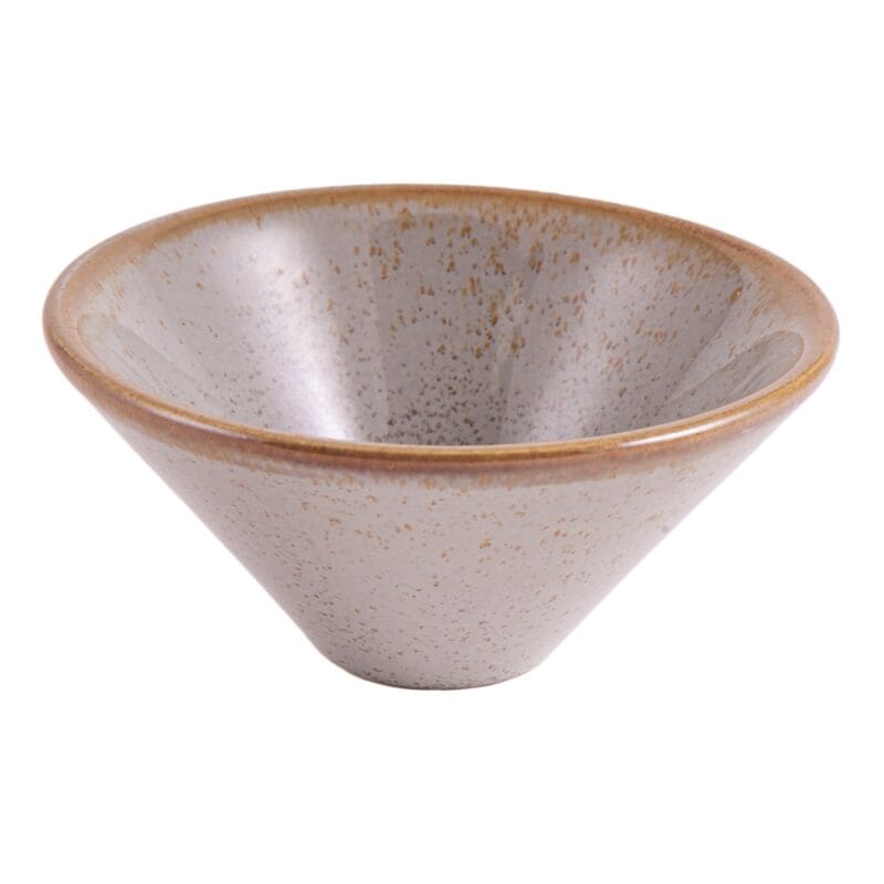 Wierookbrander schaal met lichtblauwe glans