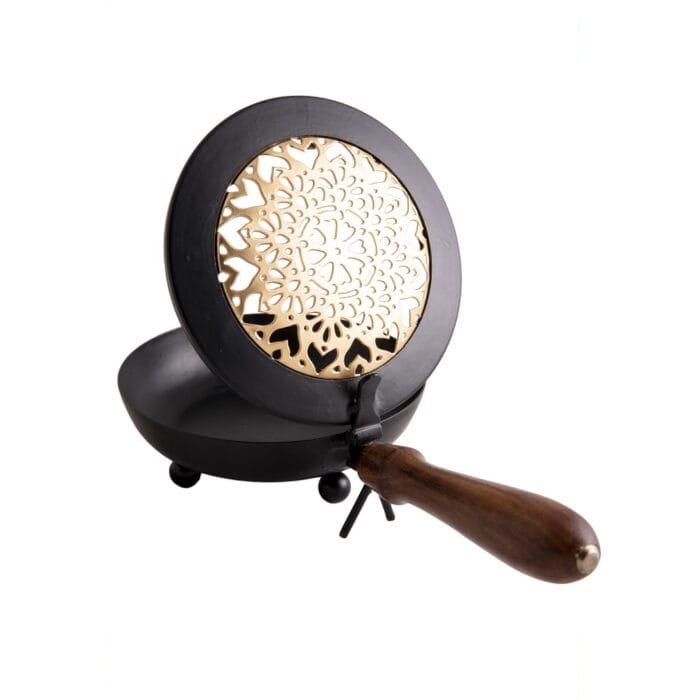 Wierookbrander Mandala met handvat2