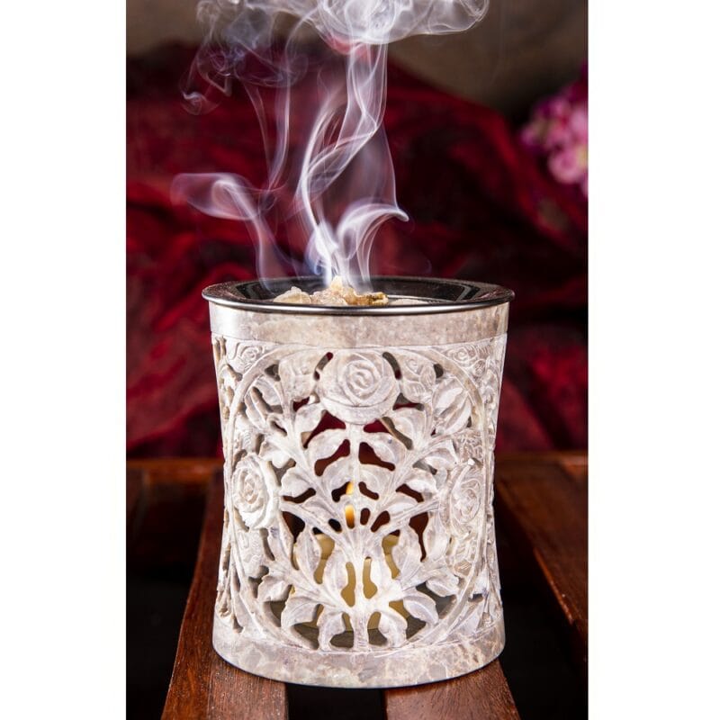 Wierookbrander met zeef Tripuri