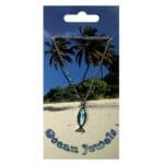 Hanger Vis met paua schelp2