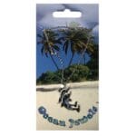 Hanger dubbele Dolfijn met paua schelp