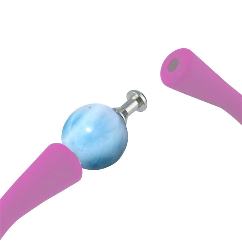 Armband roze met Larimar