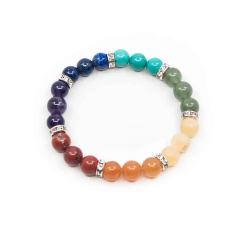 Edelsteen armband 7 chakra