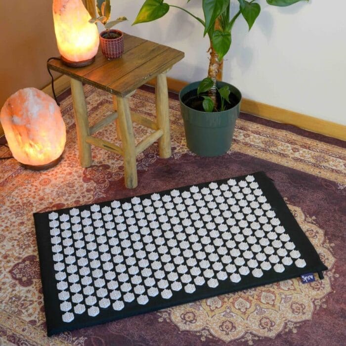 Acupressuur mat Lotus zwart2