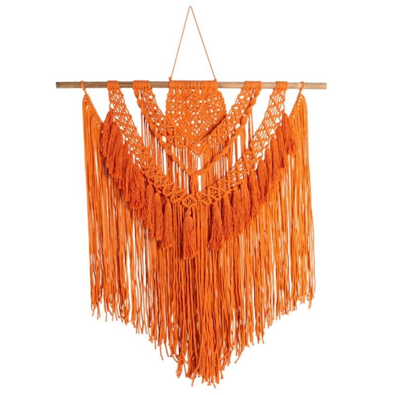 Handgemaakte Macramé Hanger Extra Groot (90 cm)