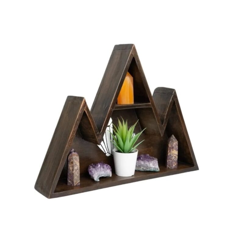 Houten Altaar Edelsteenkast