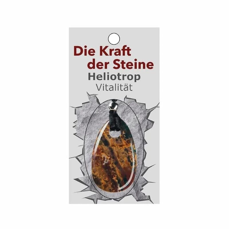Hanger Krachtsteen Heliotroop
