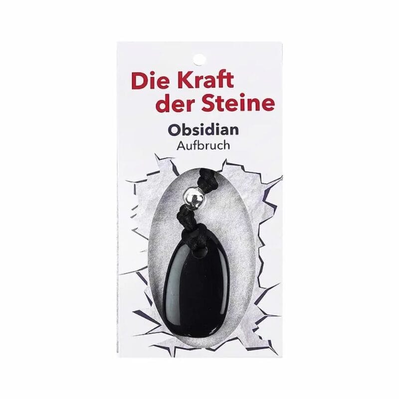 Hanger Krachtsteen Obsidiaan