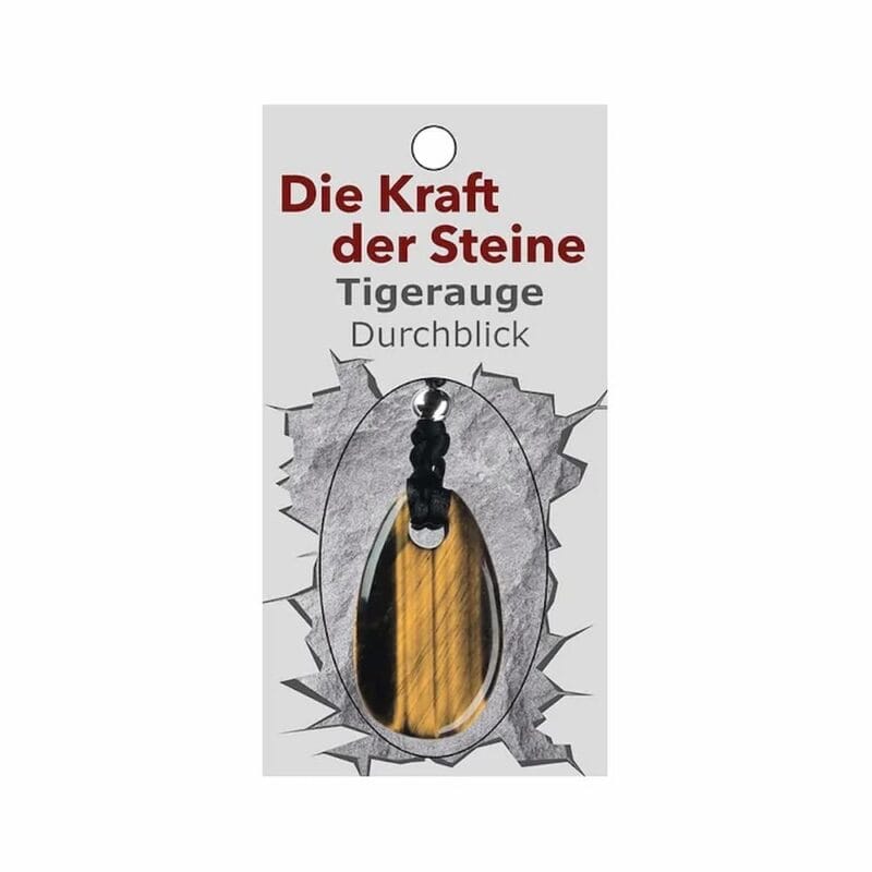 Hanger Krachtsteen Tijgeroog