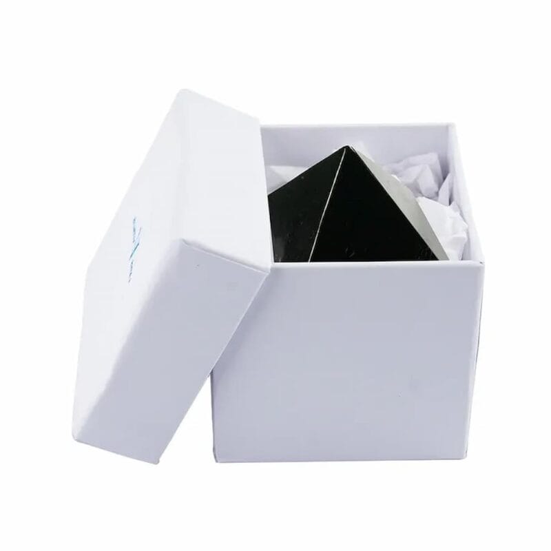 Shungiet Piramide 30 mm in geschenkdoos2