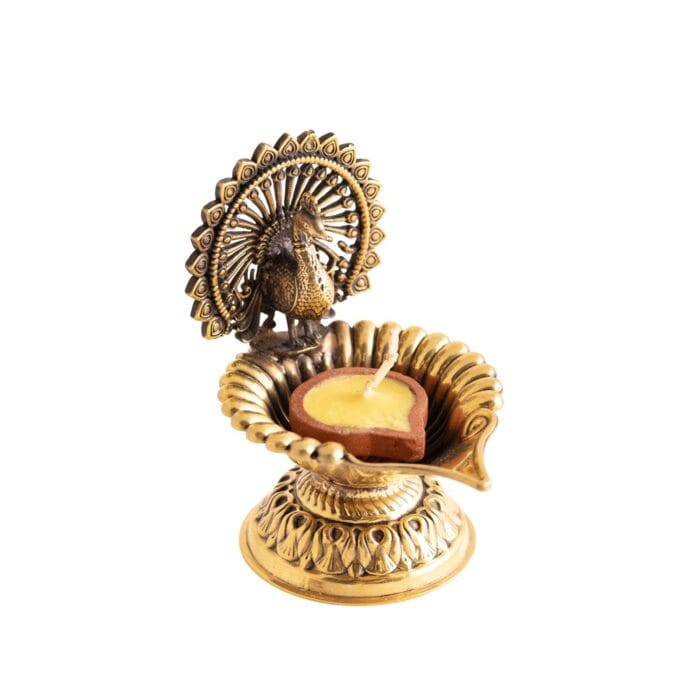 Ghee lamp Pauw Messing Ghee lamp Pauw Messing