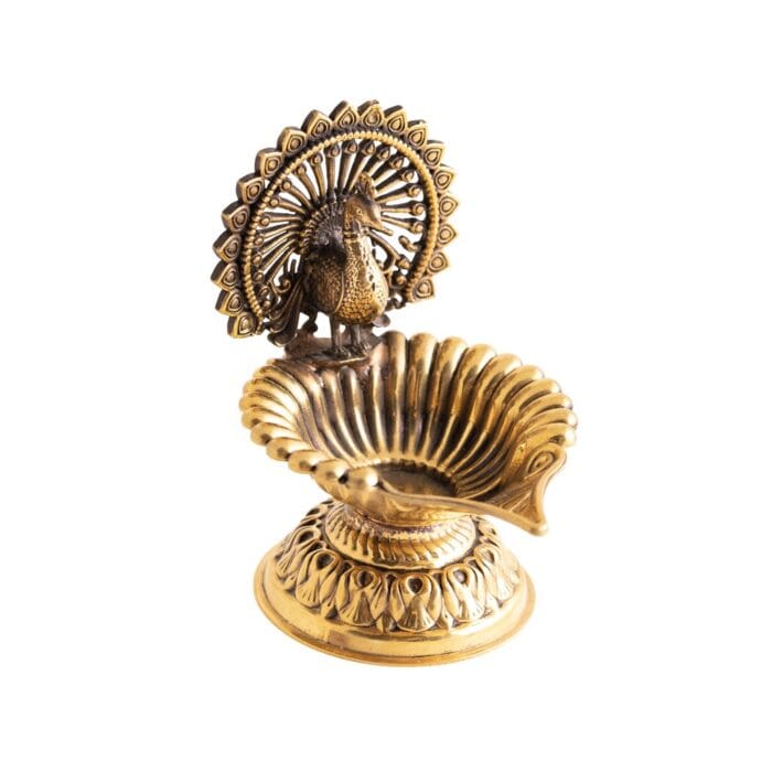 Ghee lamp Pauw Messing Ghee lamp Pauw Messing