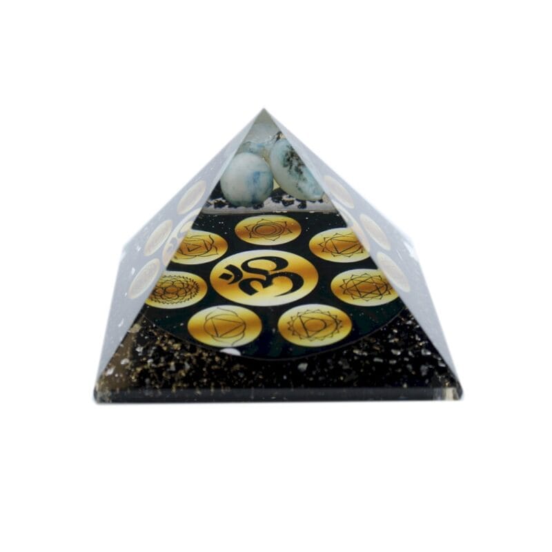 Orgoniet Piramide Ohm Chakra