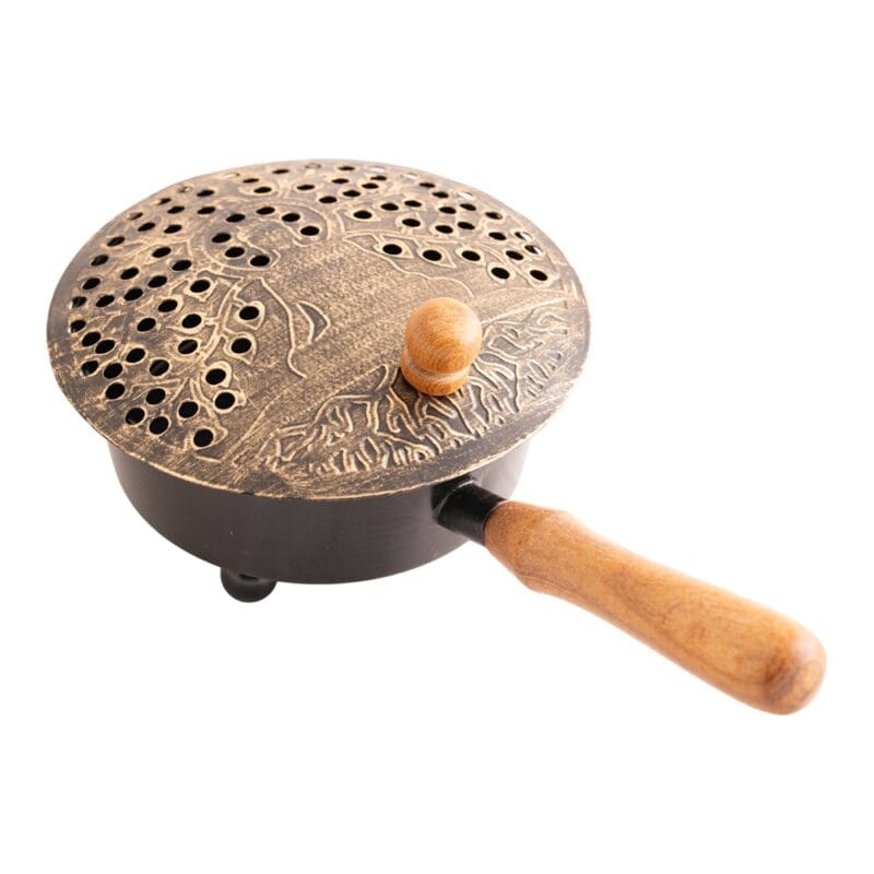 Wierookbrander met handvat Boeddha