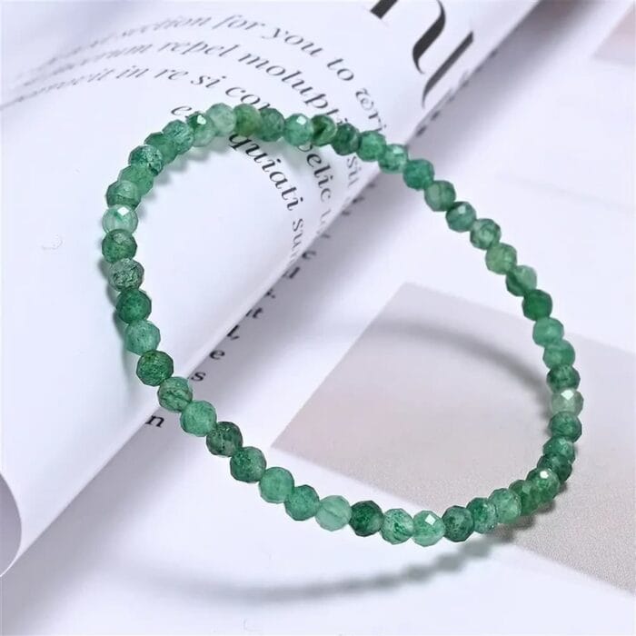 Groene aventurijn armband 3 mm voor kinderen2