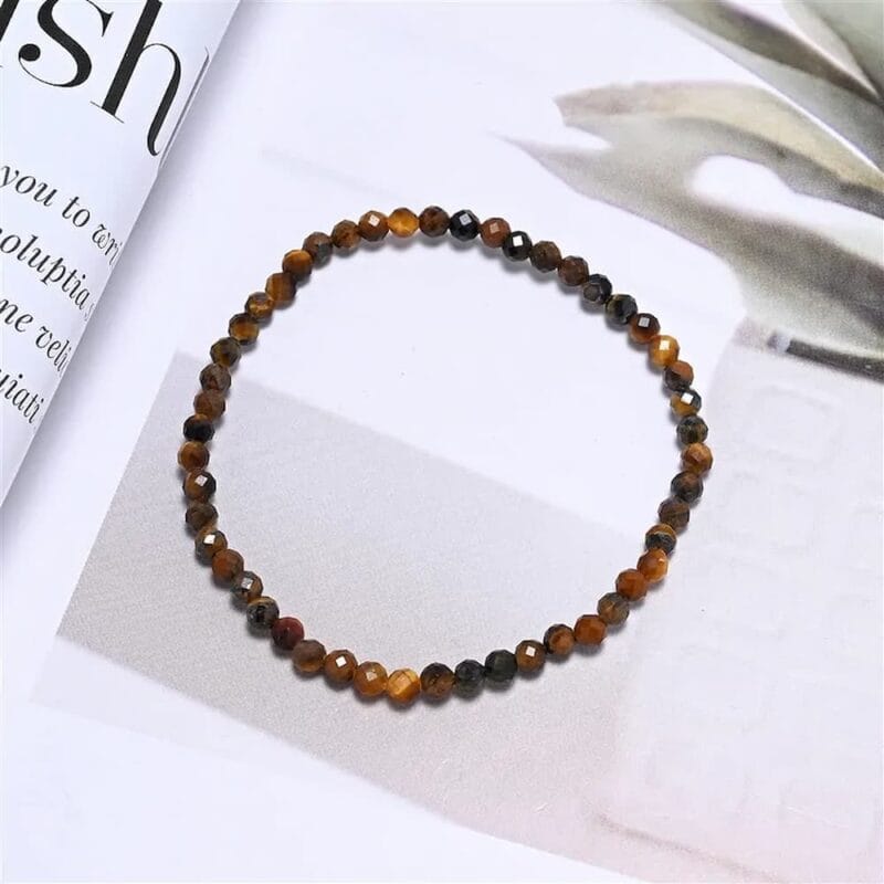 Tijgeroog armband 3 mm voor kinderen2