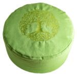 Meditatiekussen Levensboom groen