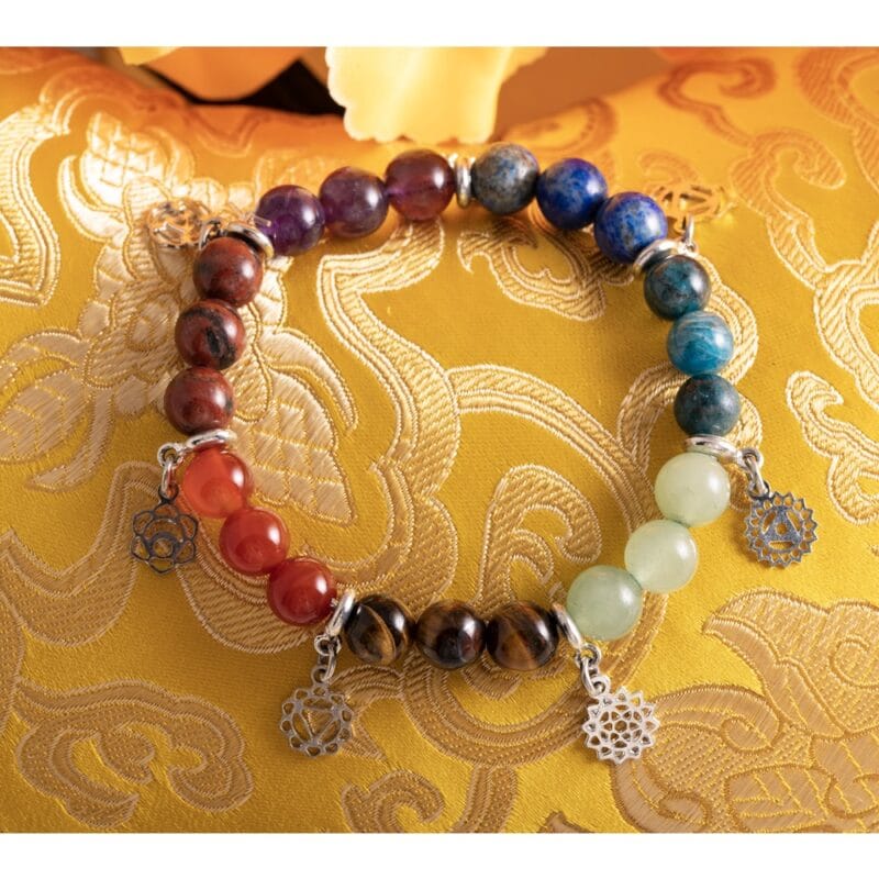 Armband met Chakrastenen2