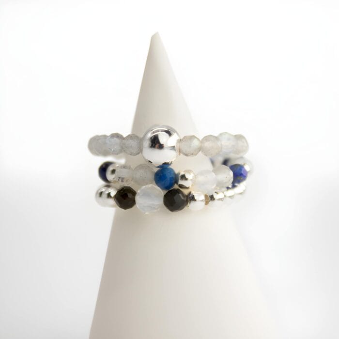 Nymph Spirit Edelsteen Ringenset - Noorderlicht - Afbeelding 4