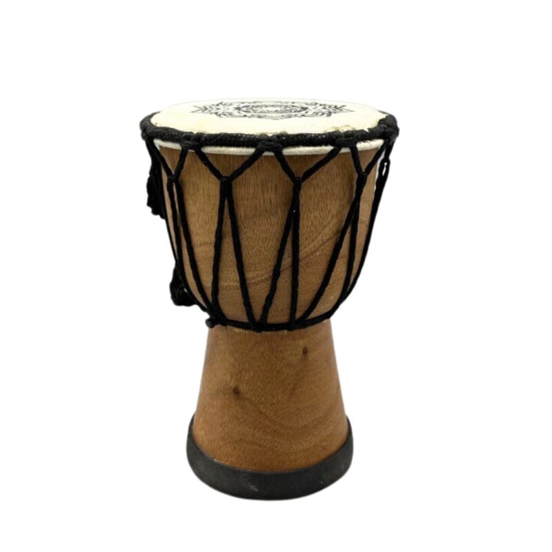 Handgemaakte Djembé-Trommel – 15 x 9 cm
