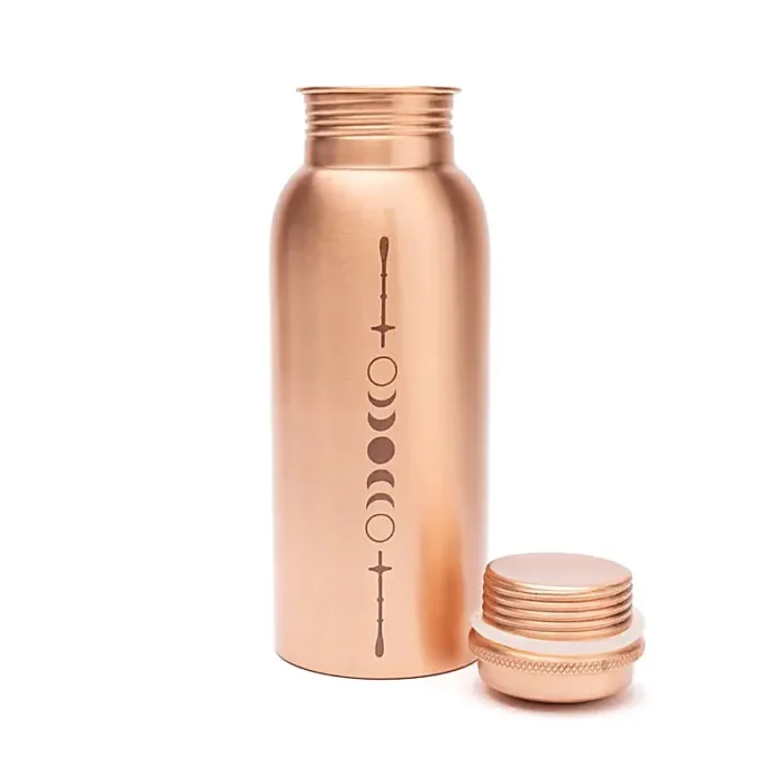 Koperen drinkles maanfasen - 500 ml2